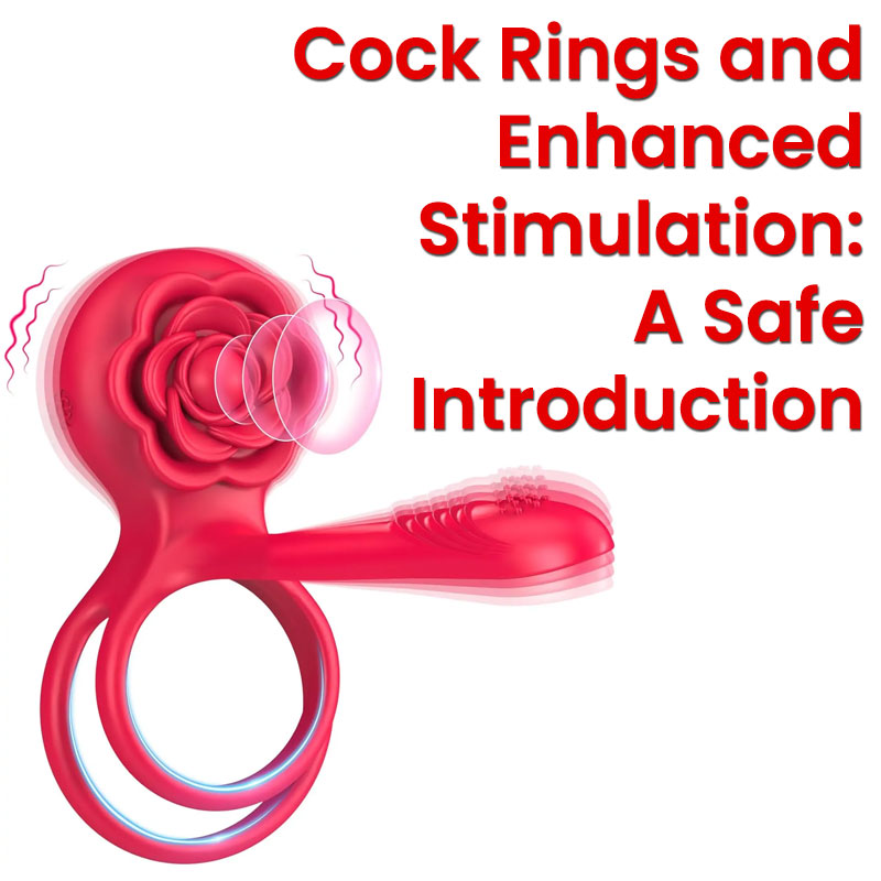 a cock ring vibrating vigorously.