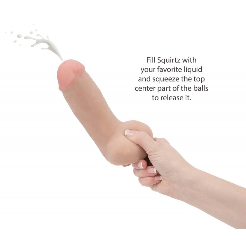 cyberskin squirting dildo