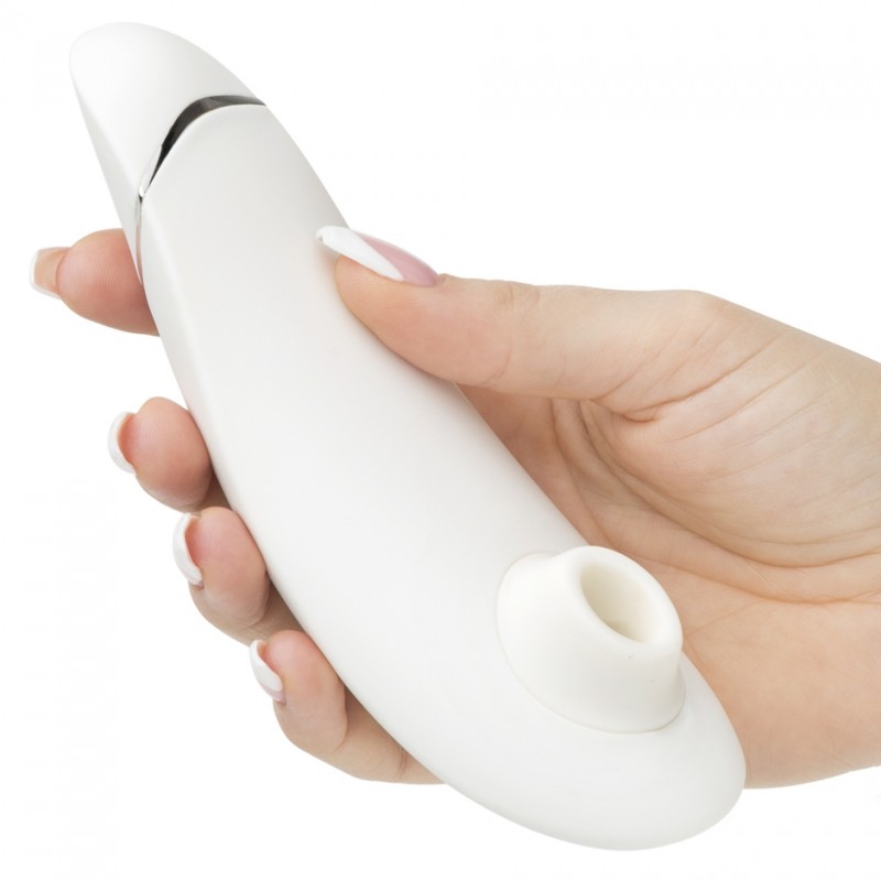 Womanizer Premium White with Chrome