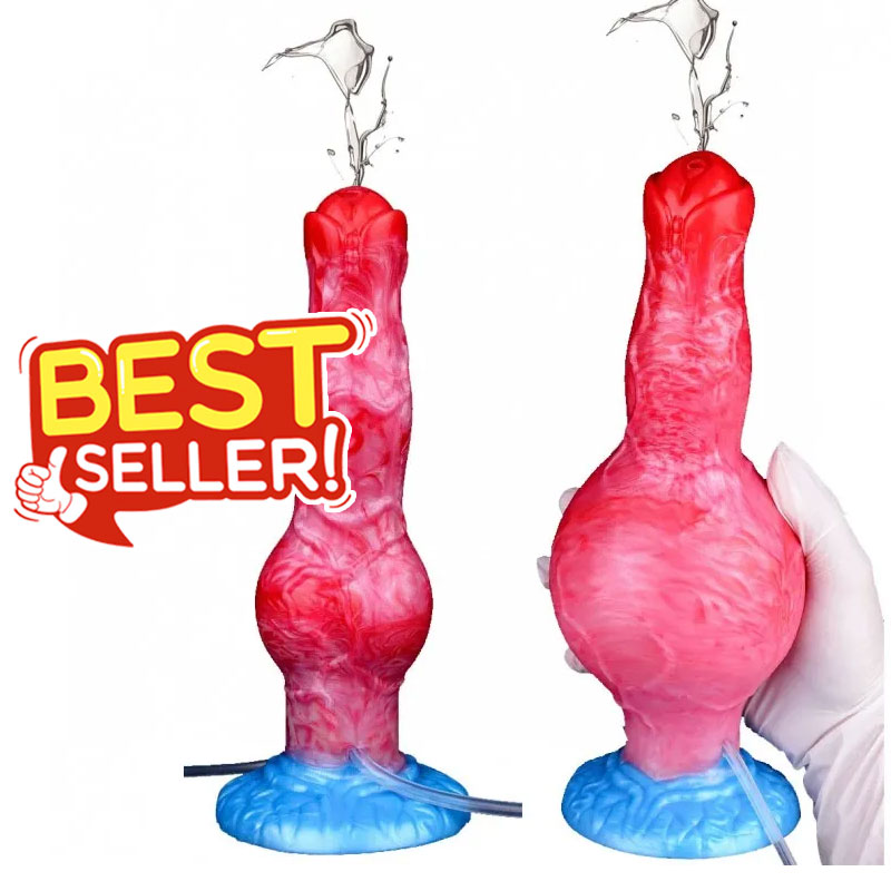 Behemoth Knot Titan Load - Inflatable Squirting Dildo