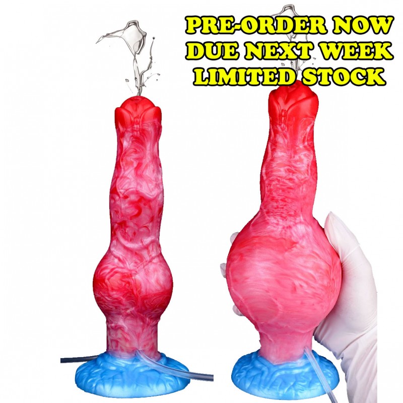 Behemoth Knot Titan Load - Inflatable Squirting Dildo