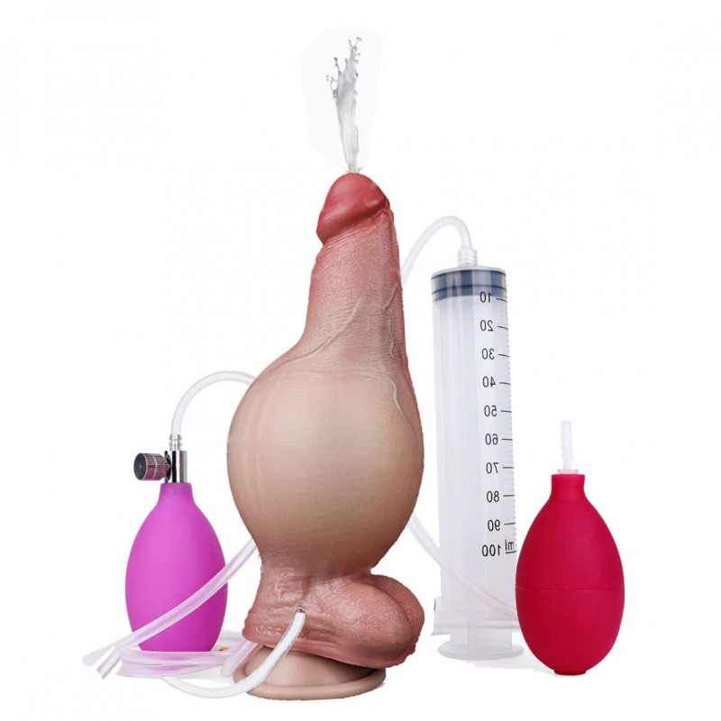 Infamax 7 Inch Inflatable Ejaculating Dildo