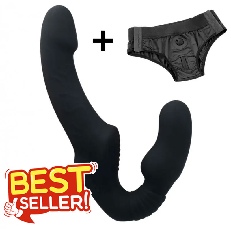 Adora Lagertha Strapless Strap On with Harness