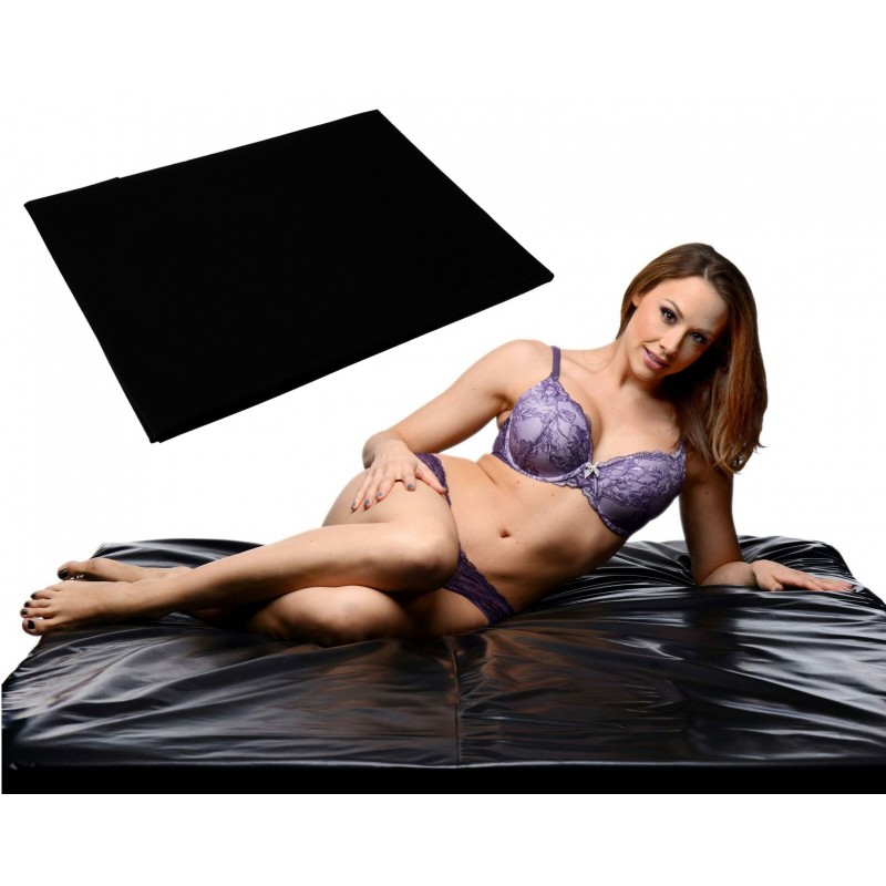 Adora Wet Games Bed Sheets - King - Black