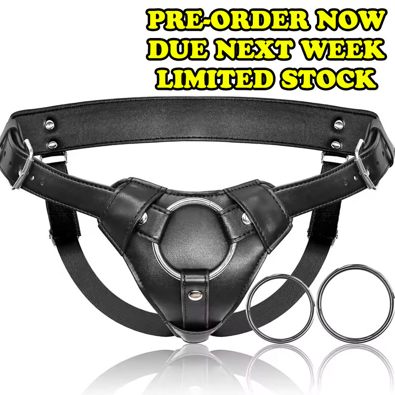 Athena Dominus Strap-On Harness - Black