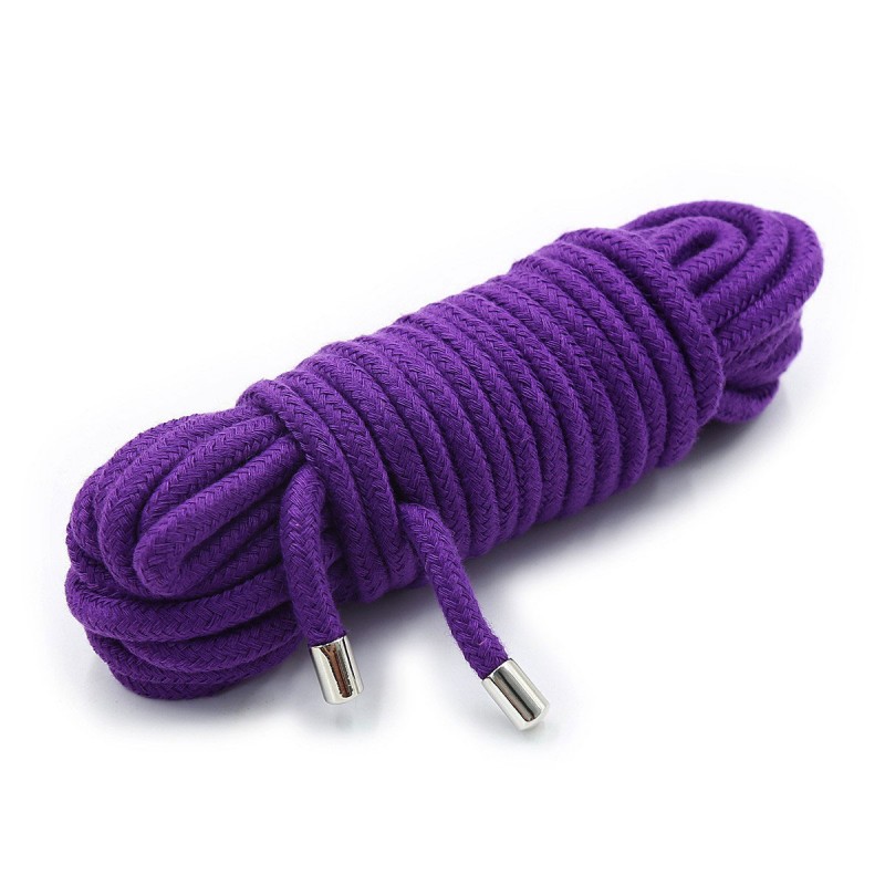 Adora Erotica Deluxe 10 Meter Silk Rope - Purple