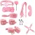 Adora Slap 'N Tickle Leather Bondage Kit - Pink $54.38