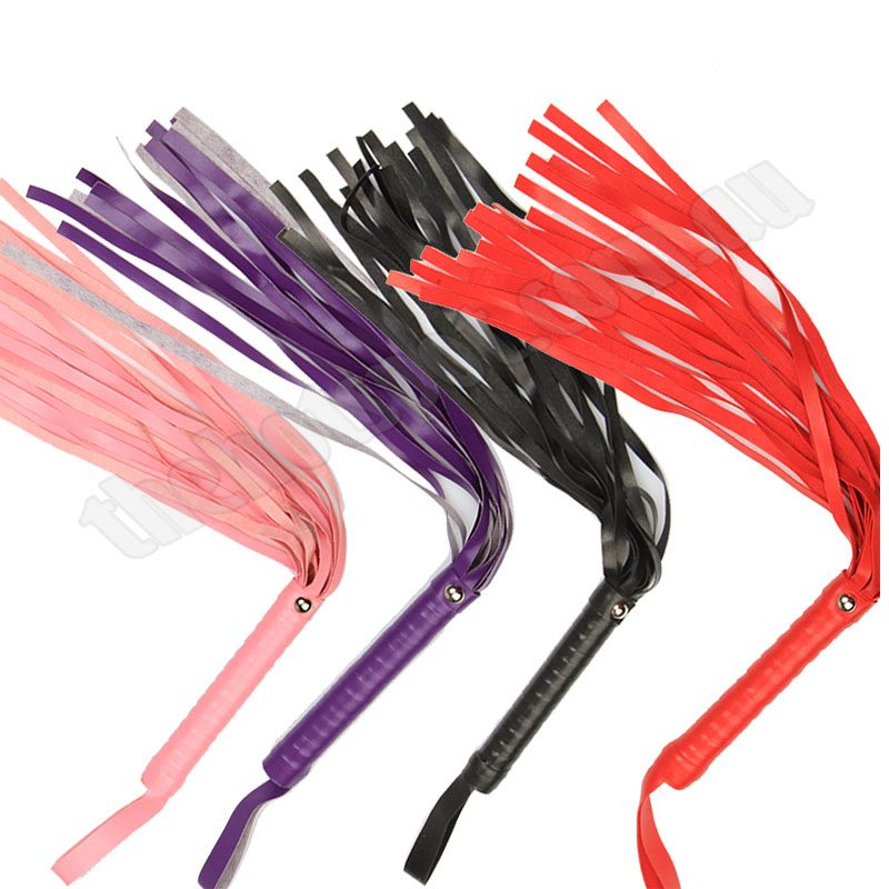 56cm PU Leather Whip
