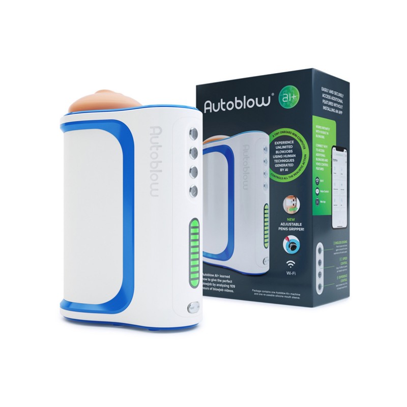 Autoblow A.I. Plus Machine Includes 1 Mouth Sleeve