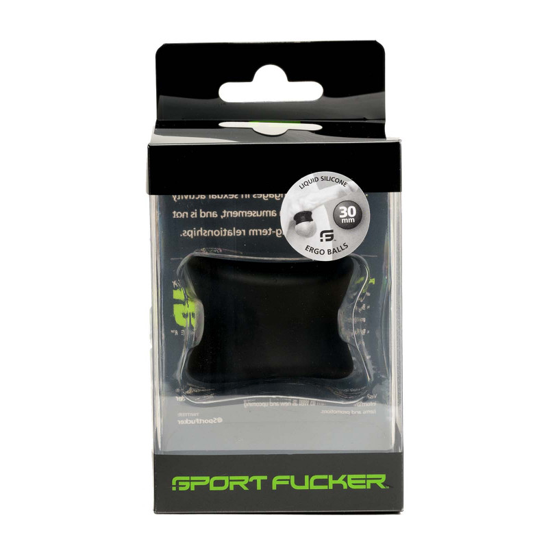 Ergo Balls 30mm Ball Stretcher by Sport Fucker - Black