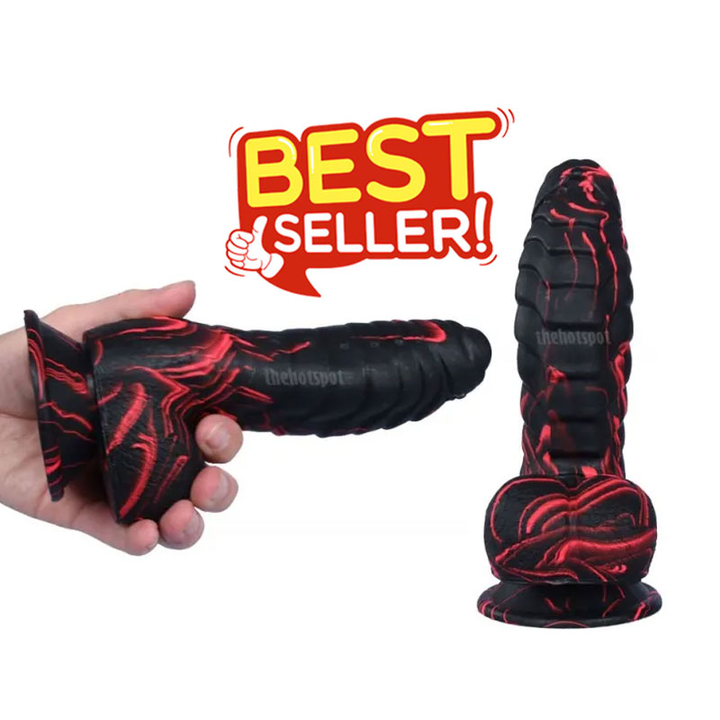 Dragon Dildo | Black & Red