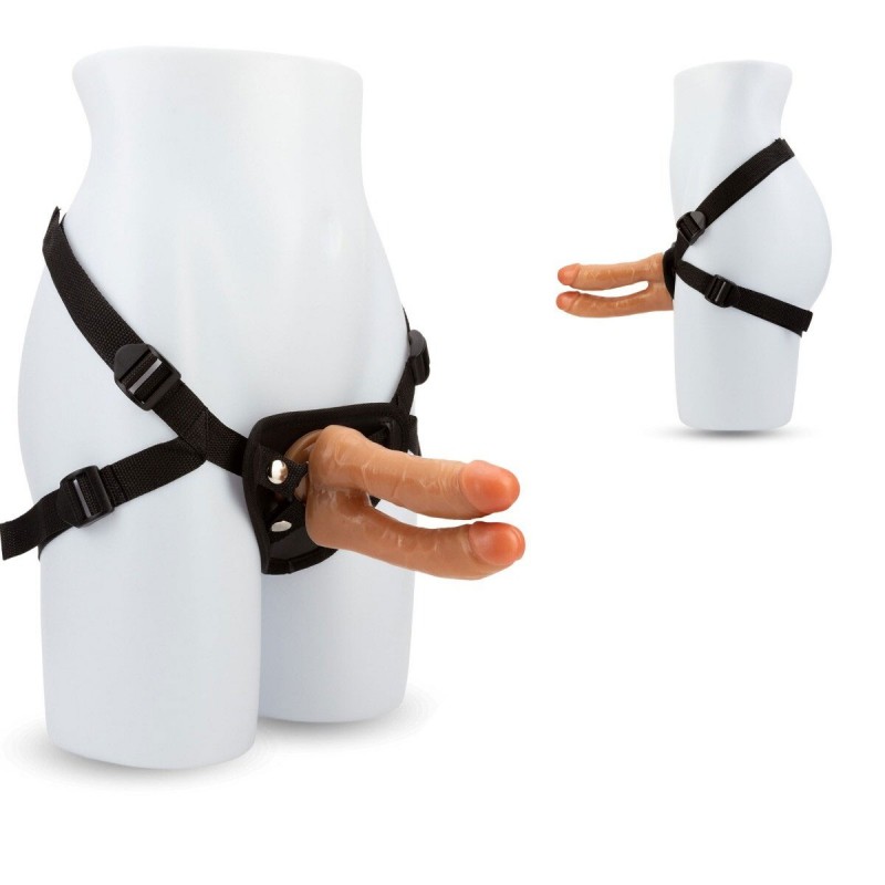 Mason 6 Inch Double Penetration Strap On