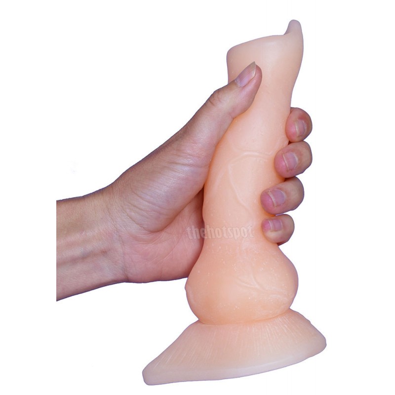 FAAK Dog gy Dildo | 19cm - Biege