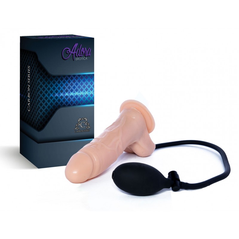 Adora Erotica Inflatable Dildo - Skin