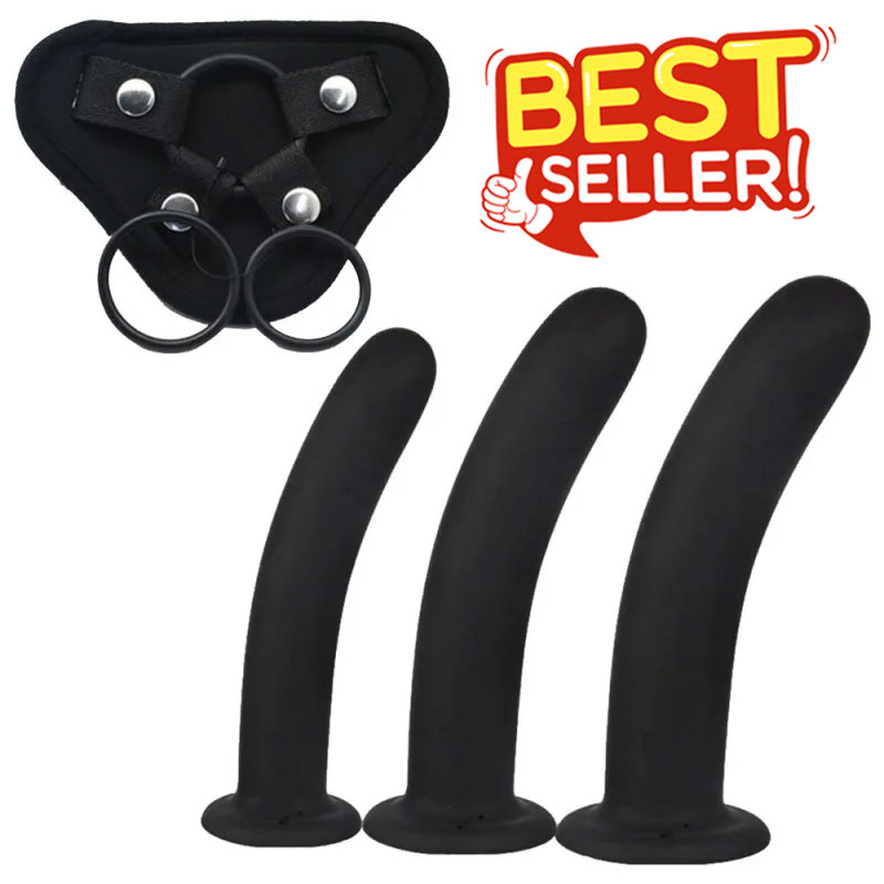 Adora Smooth Dildo Strap On Kit