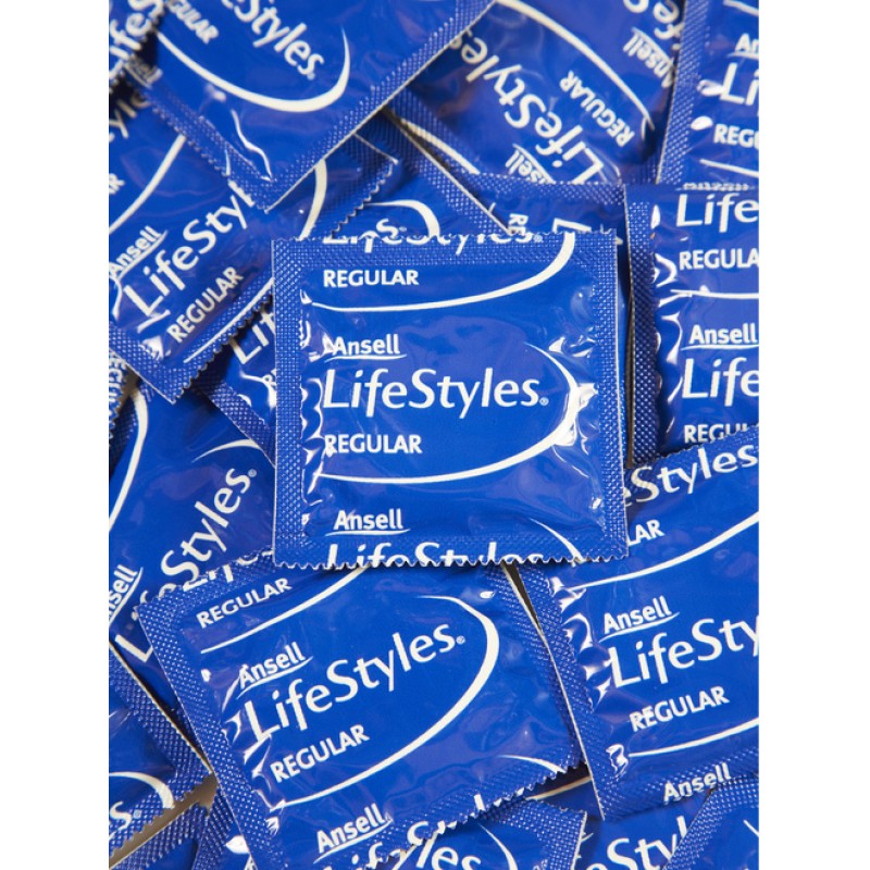 Ansell Lifestyle Regular Condoms with Lubricant