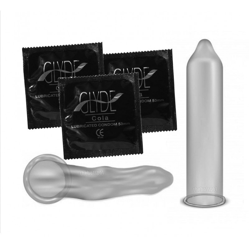 Glyde Cola Flavoured Condoms with Lubricant