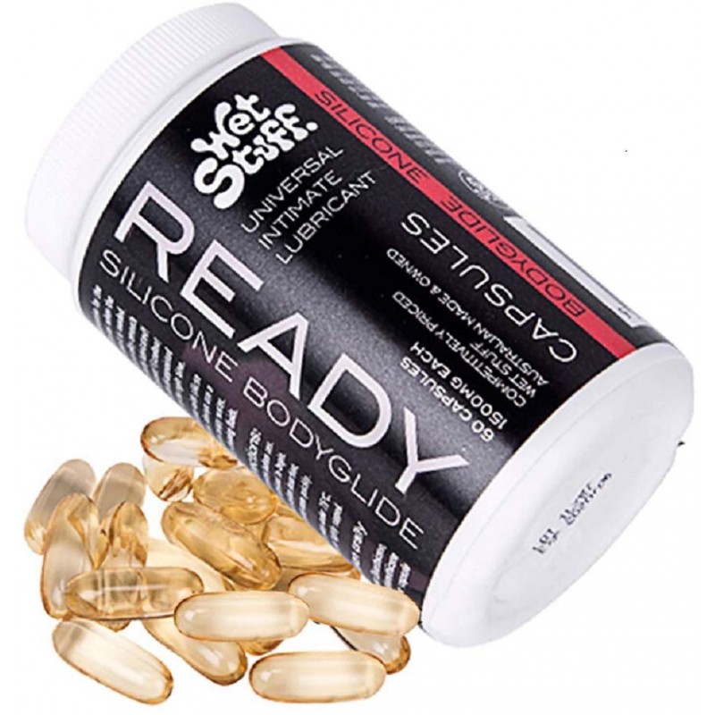 Wet Stuff Ready Silicone Bodyglide 60 Capsules
