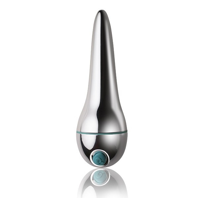 Rocks Off Aura Silver Clitoral Vibrator