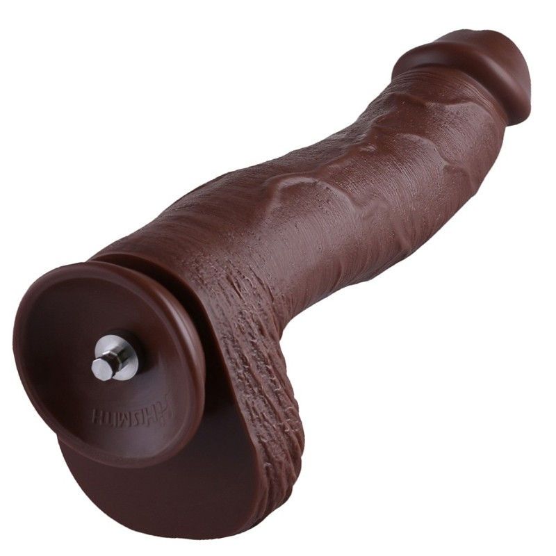 HiSmith - 12" PVC Monstrous Big Sex Machine Dildo (KlicLok)