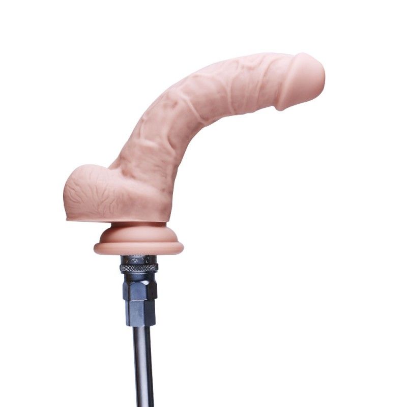 HiSmith - 6.9" Original Silicone Sex Machine Dildo (KlicLok)