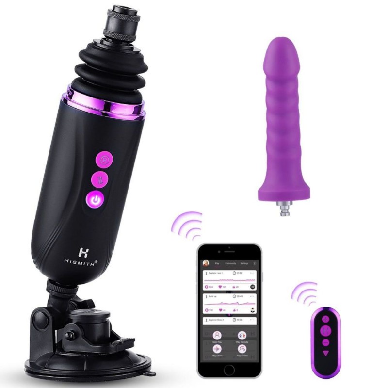 HiSmith - Thrusting Dildo Sex Machine Capsule (Remote and App)