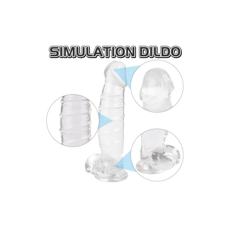 Denny Dong w Balls Clear XXL Denny Dong w Balls Clear XXL