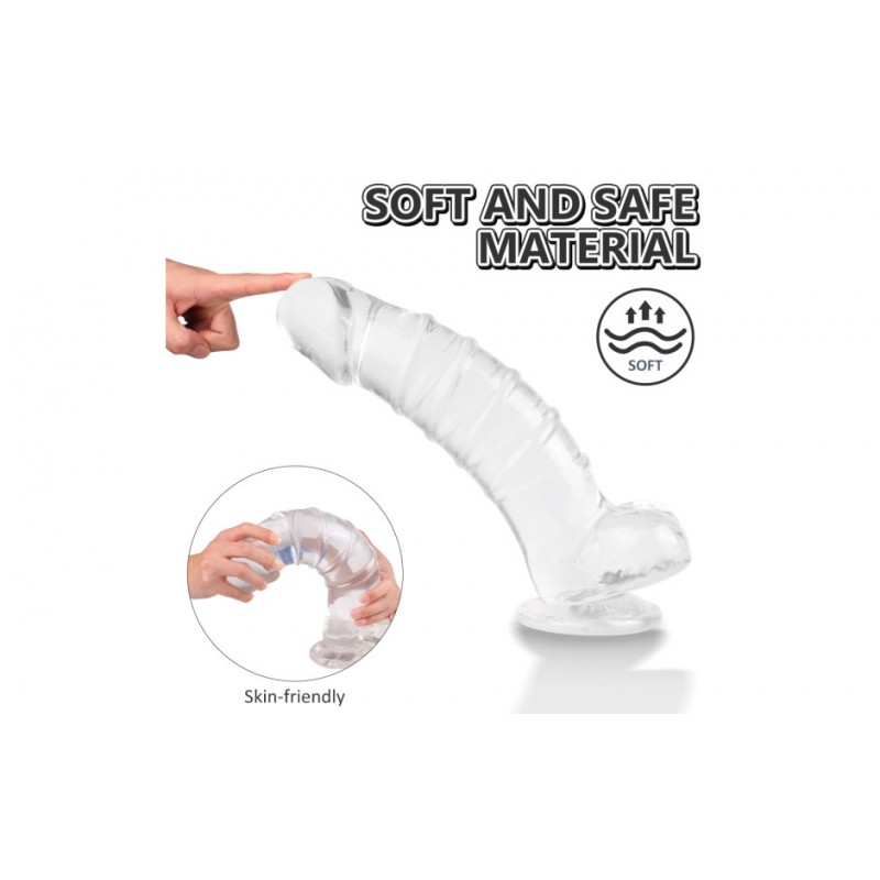 Denny Dong w Balls Clear XXL Denny Dong w Balls Clear XXL