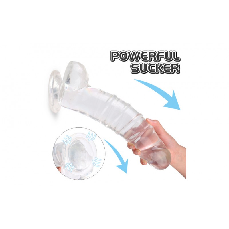 Denny Dong w Balls Clear XXL Denny Dong w Balls Clear XXL