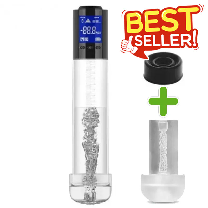 Advanced Smart Rechargeable Penis Pump with Magic Sleeve