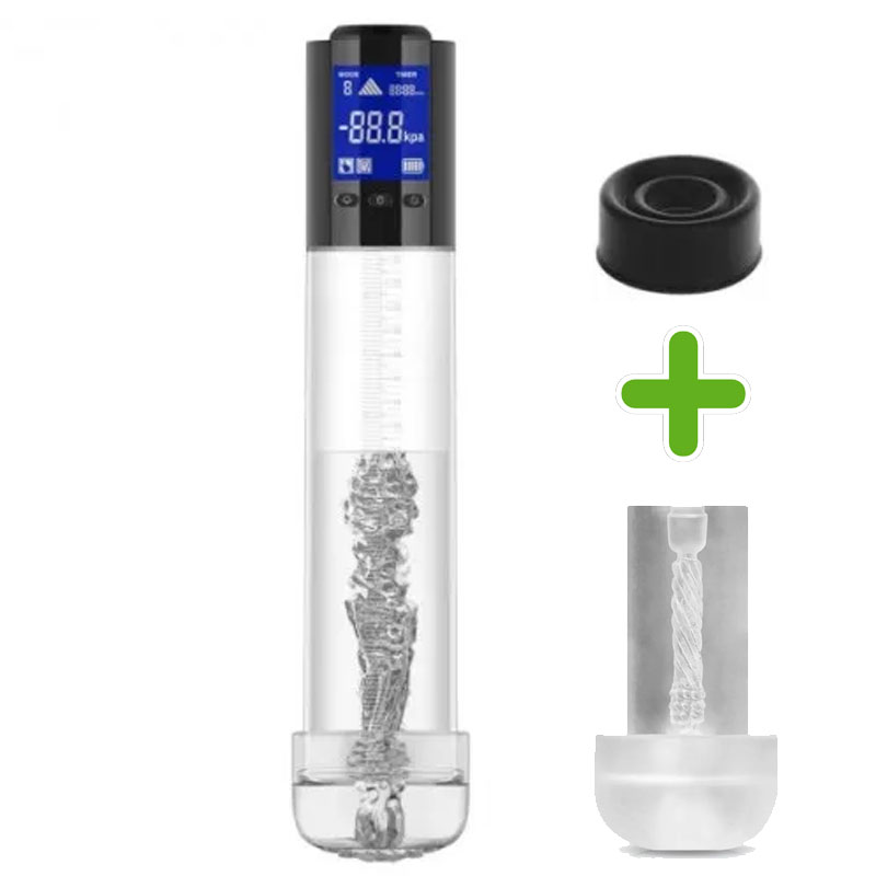 Advanced Smart Rechargeable Penis Pump with Magic Sleeve