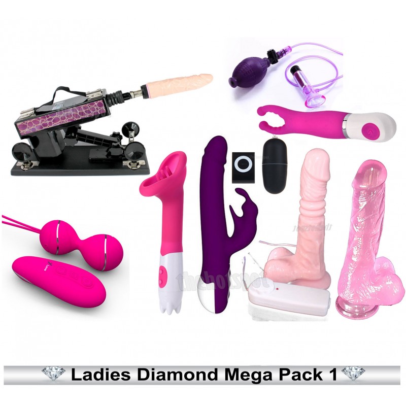 Ladies Diamond Pack 1 Sex Toy Mega Pack