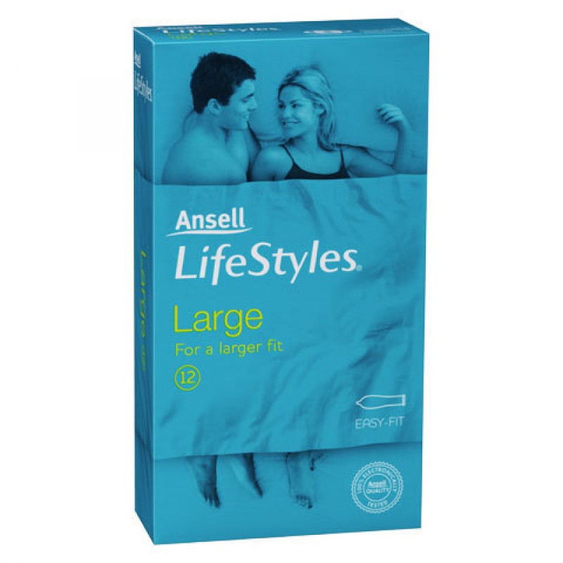 Ansell Lifestyles Large 12 Pack