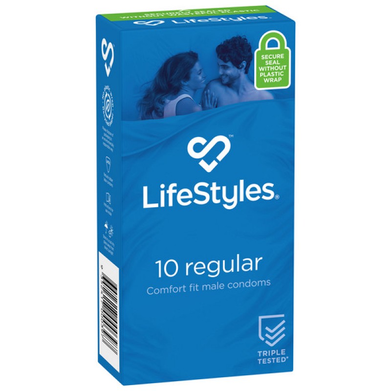 Ansell Lifestyles Regular Condoms 10 Pack