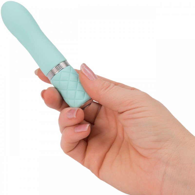 BMS Factory Pillow Talk Flirty Bullet Vibrator - Teal