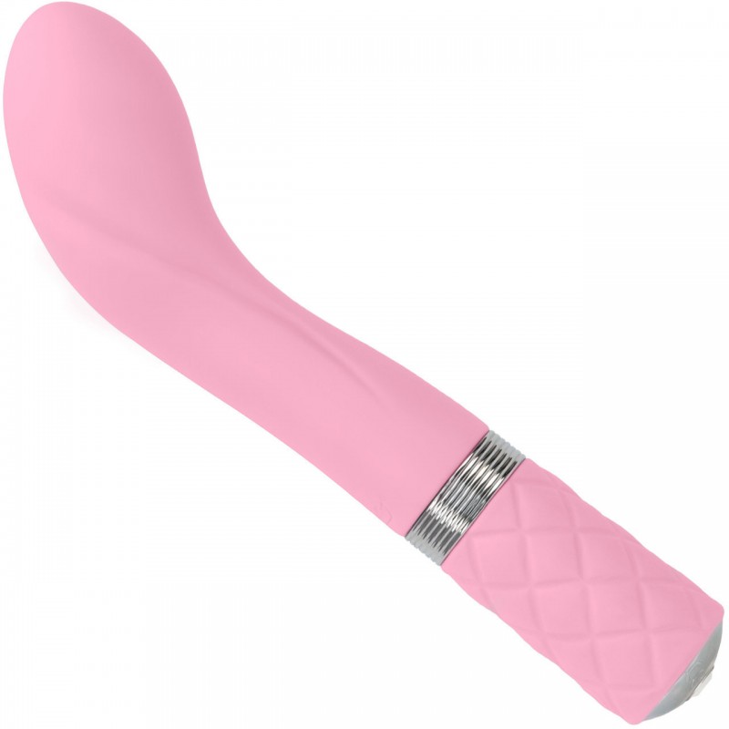 Sassy Silicone G-Spot Vibrator - Pink