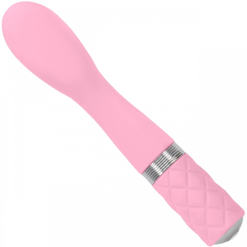 Sassy Silicone G-Spot Vibrator - Pink