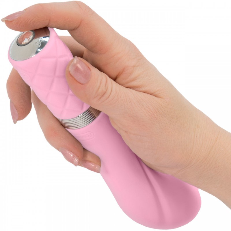 Sassy Silicone G-Spot Vibrator - Pink