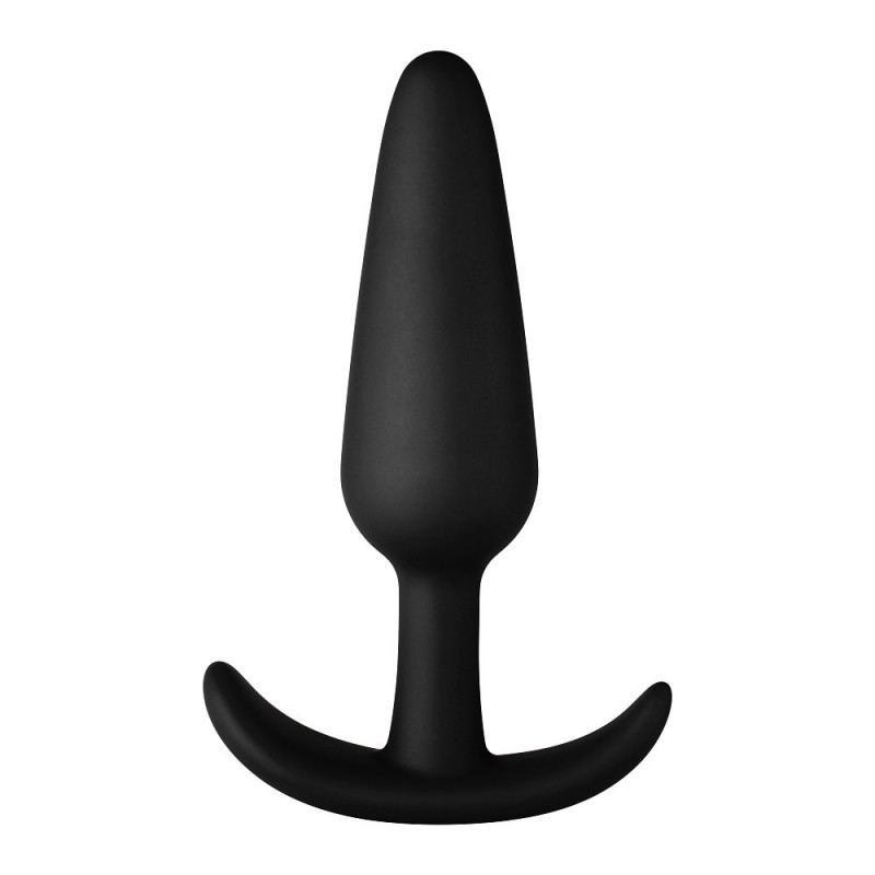 F-31: 100% Silicone Plug Black - Large