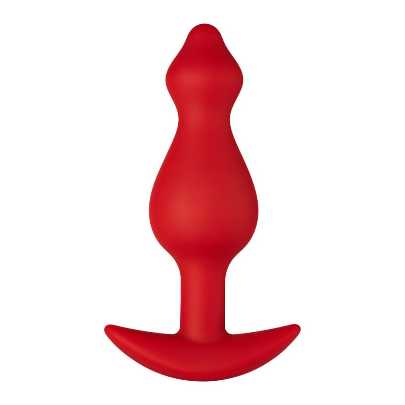 F-78: Pointee 100% Silicone Plug Red - Large