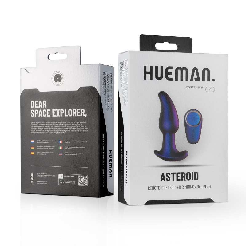 Hueman Asteroid Rimming Anal Plug