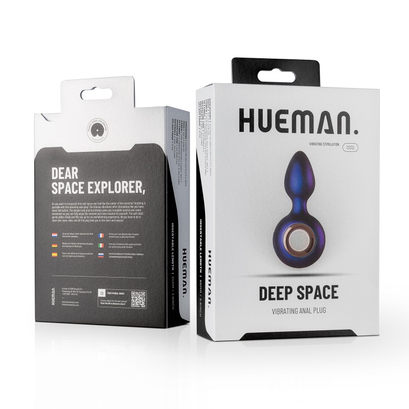 Hueman Deep Space Vibrating Anal Plug