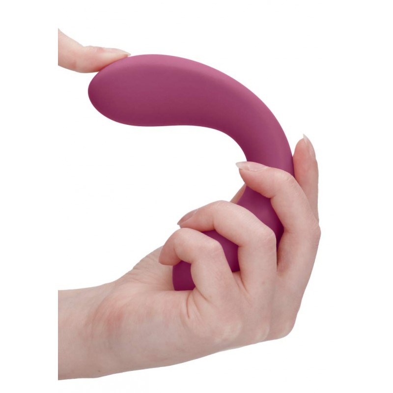 Jil Olivia Silicone Waterproof Flexible G-Spot Vibrator - Pink