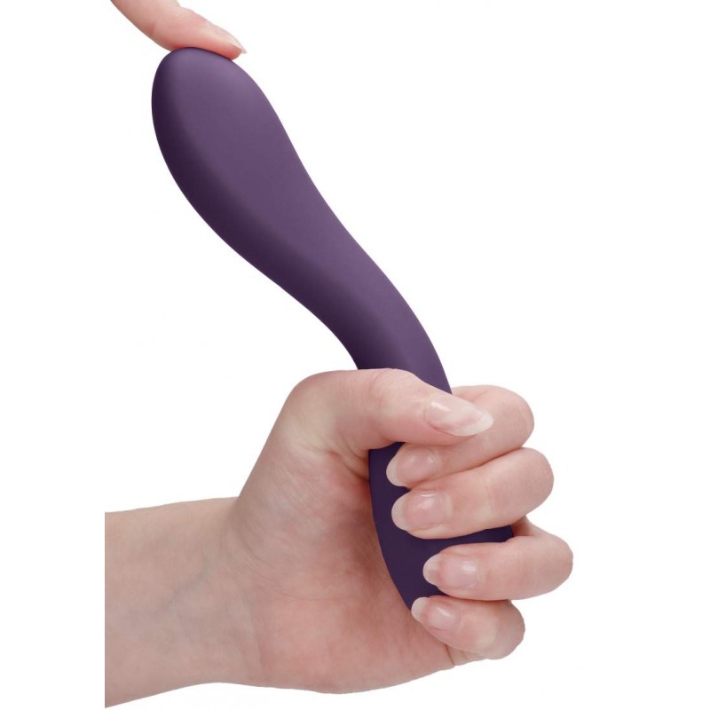 Jil Olivia Silicone Waterproof Flexible G-Spot Vibrator - Purple
