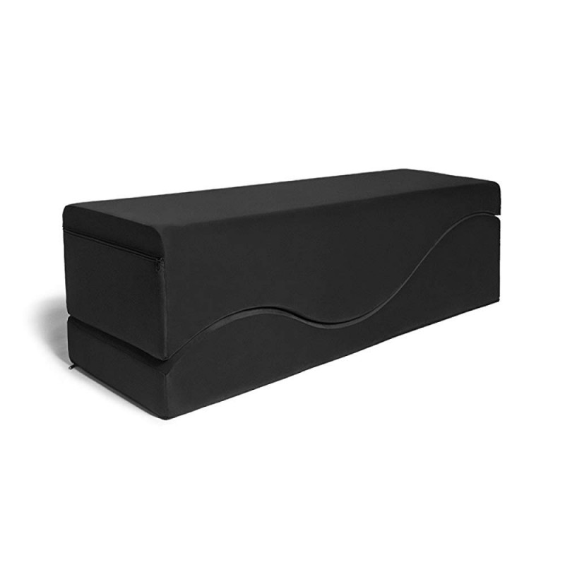 Liberator Equus Wave Convertible Lounge and Bedside Bench - Black