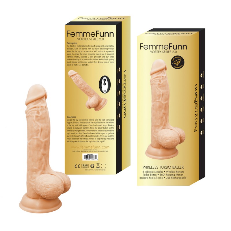 FemmeFunn Turbo Baller 2.0 - Nude FemmeFunn Turbo Baller 2.0 - Nude