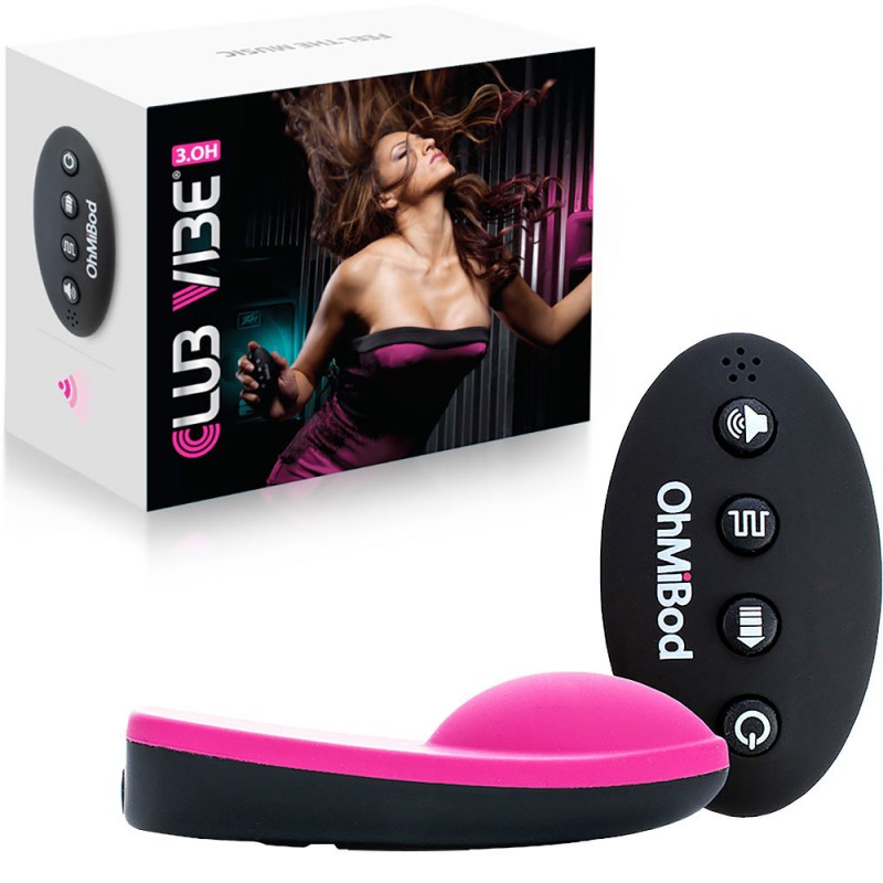 OhMiBod Club Vibe 3.0H Music Powered Vibrator OhMiBod Club Vibe 3.0H Music Powered Vibrator