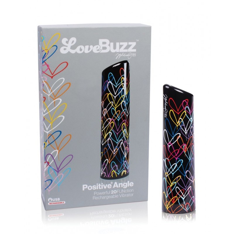 LoveBuzz Positive Angle Vibrator - Black