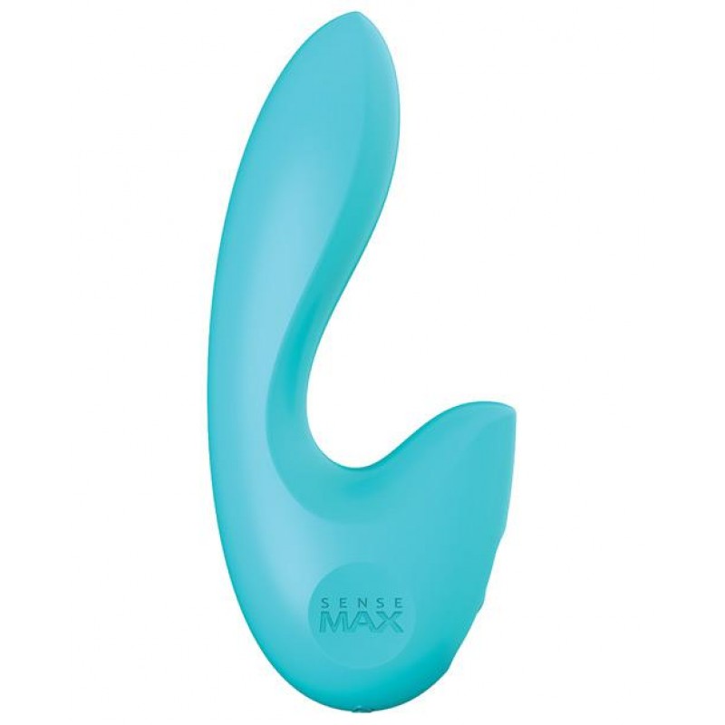 Sensevibe Classic G-spot & Clitoral Vibrator by Sensemax - Turquoise