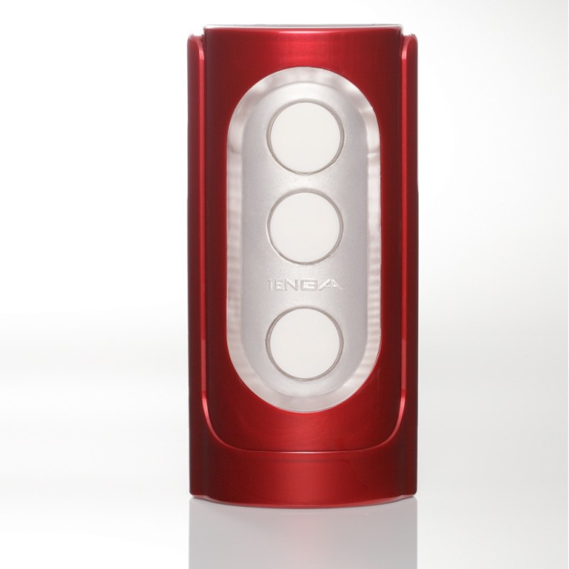 Tenga Flip Hole Reusable Male Masturbator - Red